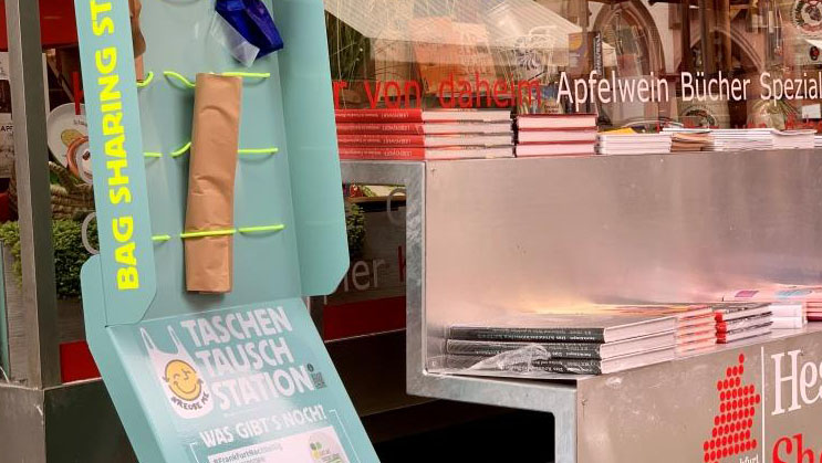 Taschen-Tausch-Station © Lust auf besser leben Taschen-Tausch-Station © Lust auf besser leben