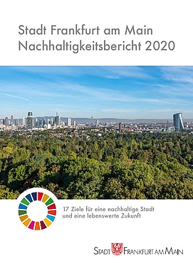 Deckblatt Nachhaltigkeitsbericht © Umweltamt Frankfurt am Main