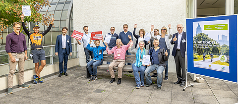 Preisverleihung Stadtradeln Gruppenfoto © Eckhard Krumpholz