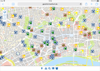 Klimaschutzstadtplan Frankfurt