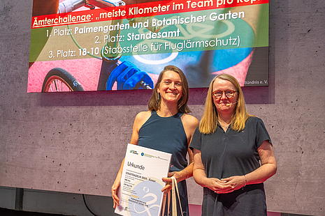 Preisverleihung Stadtradeln 2024, Umweltamt, Foto Eckhard Krumpholz