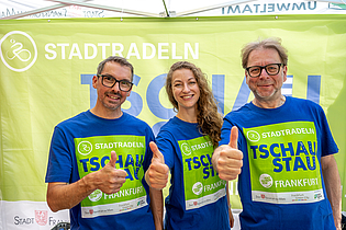 Eröffnung STADTRADELN 2025 am 1. Mai auf der Radklassiker, © Stadt Frankfurt, Foto: Eckhard Krumpholz