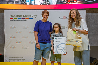 Preisverleihung STADTRADELN 2025 © Stadt Frankfurt, Foto: Eckhard Krumpholz
