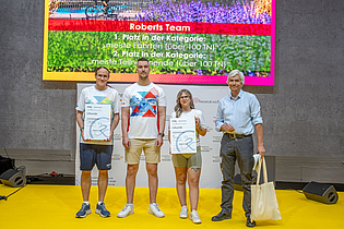 Preisverleihung STADTRADELN 2025 © Stadt Frankfurt, Foto: Eckhard Krumpholz