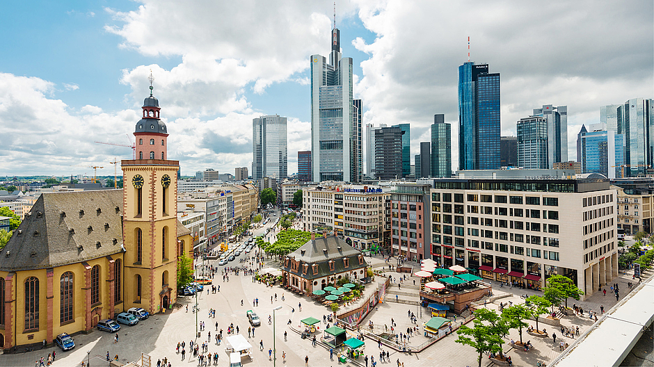 Blick auf Hauptwache © istock.com/no_limit_pictures